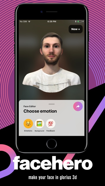 FaceHero - live 3D avatar