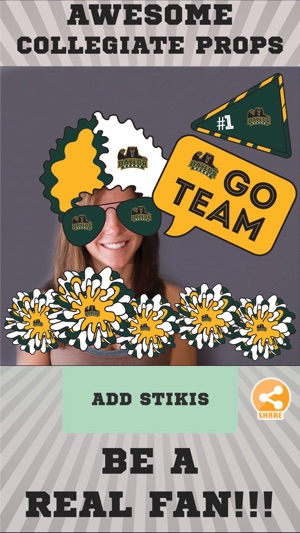 Baylor Bears Selfie Stickers(圖2)-速報App