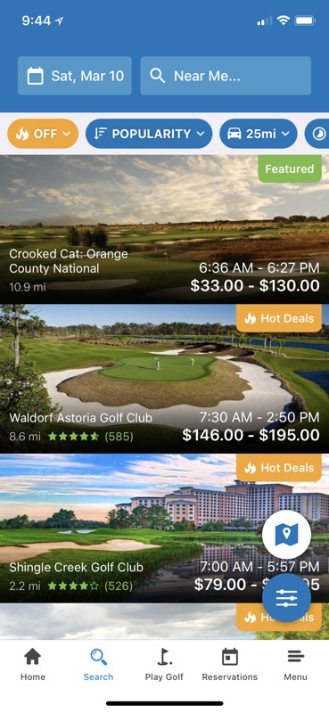 free golf course gps