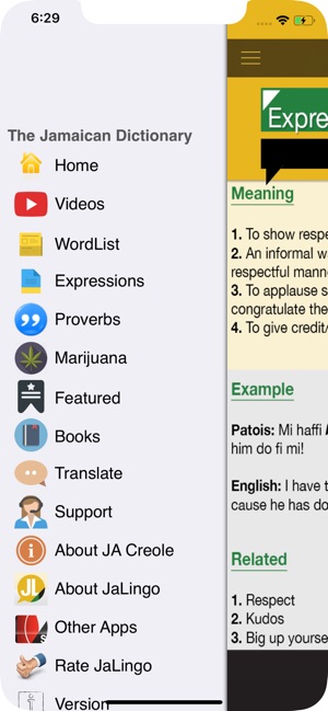 Jamaican Dictionary - JaLingo
