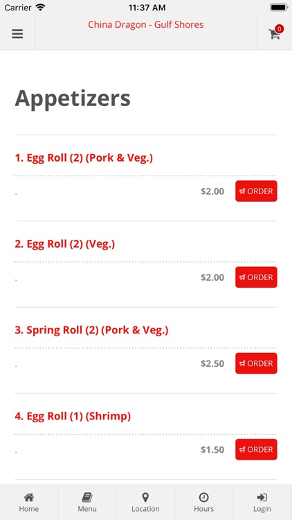 China Dragon Gulf Shores