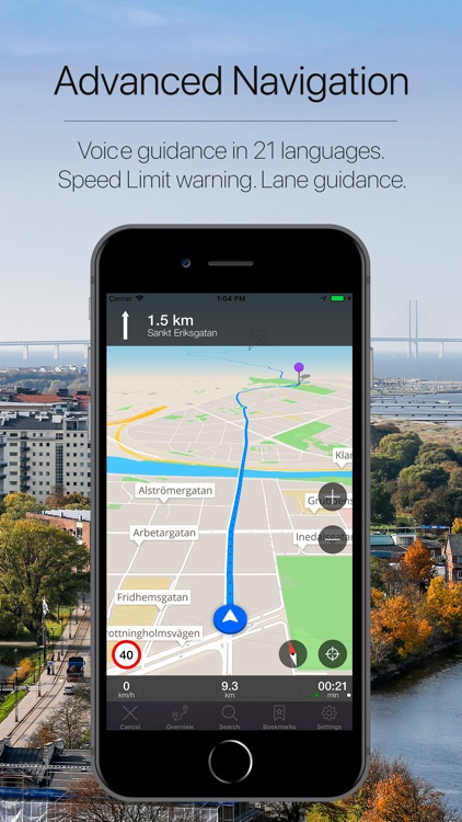 Sweden Offline Navigation screenshot-3