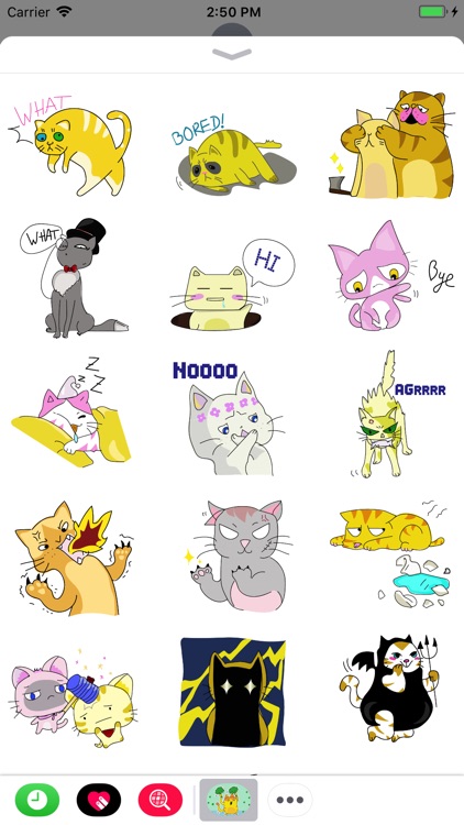 Funny Cat Emoji Stickers screenshot-3