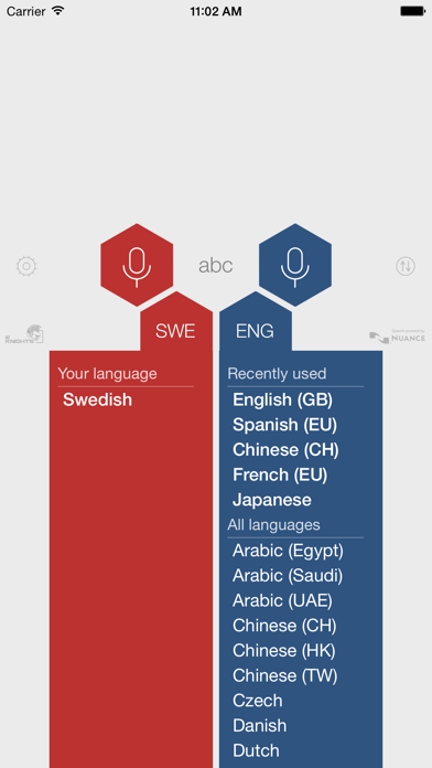 Babel Swedish Voice Translator Screenshot 3