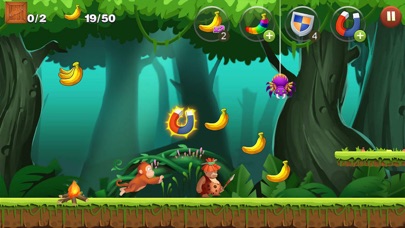 Jungle Monkey Run 1 screenshot 3