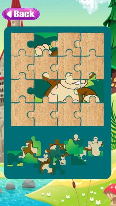 Chimpanzee Learnning Jigsaw screenshot 3
