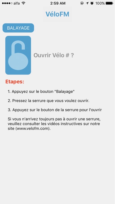 VéloFM screenshot 2