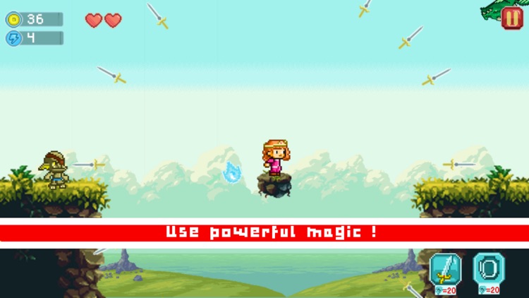 Pixel Knight: Fantasy Forest screenshot-4