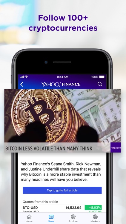 Yahoo Finance screenshot-3