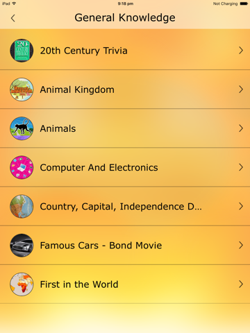 General Knowledge of-the World - náhled