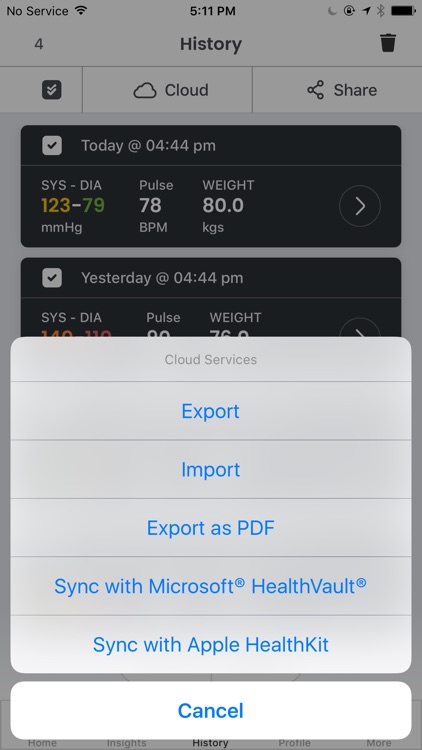 Smart Blood Pressure- SmartBP screenshot-4