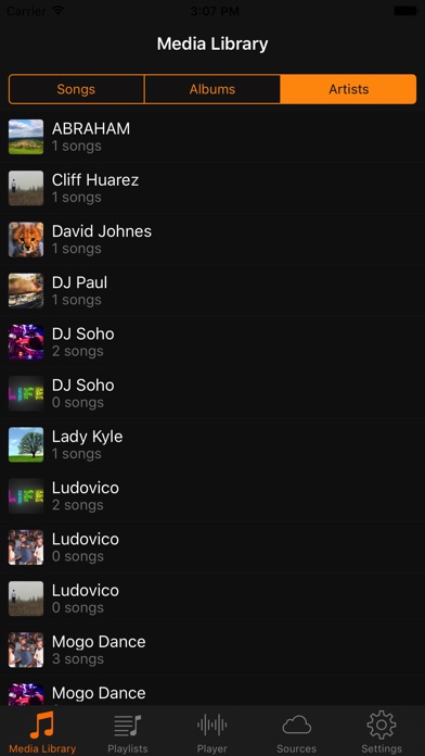Cloud Music Player - Enjoy your Music offline screenshot 4