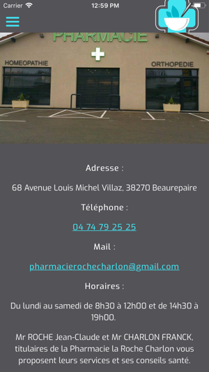 Pharmacie la Roche Charlon(圖2)-速報App