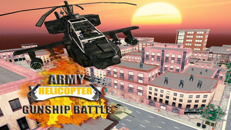 Army Helicopter Gunship Battle