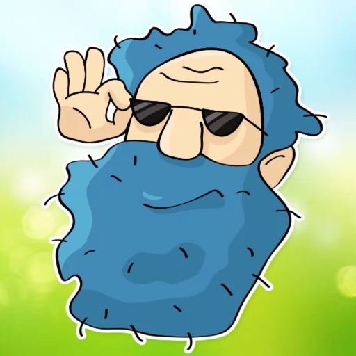 Blue Beard Stickers