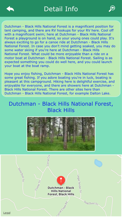 South Dakota Camping Locations screenshot 3