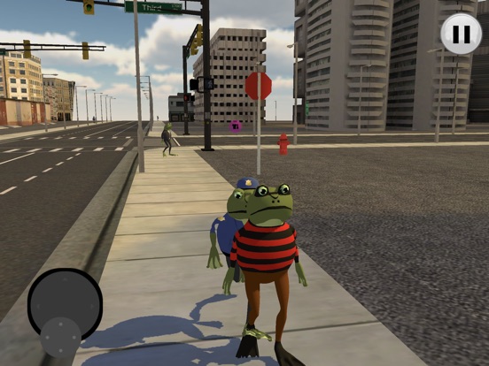 Amazing Frog Simulator City на iPad