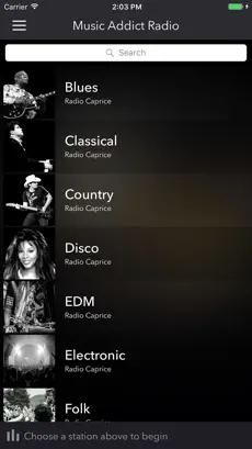 Captura 1 Music Addict Radio iphone
