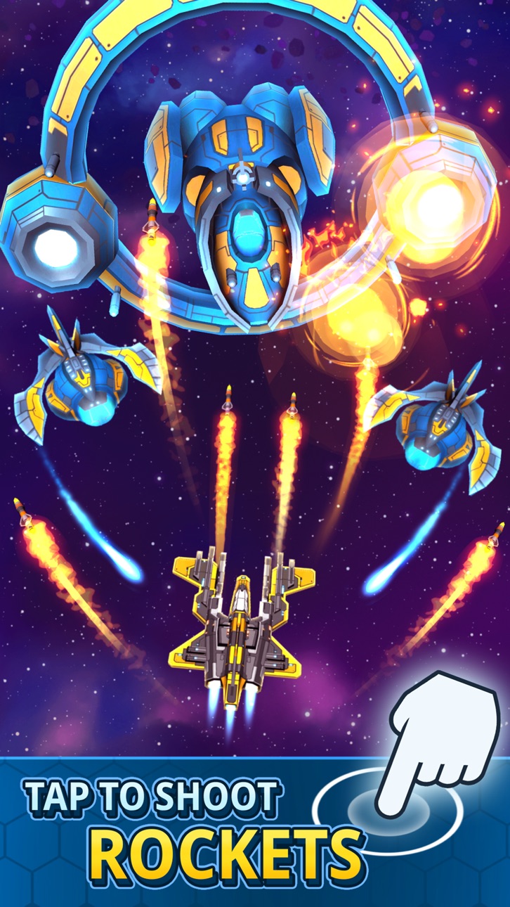 Idle Space Clicker - Free Hack screenshot 1 - iOS game interface