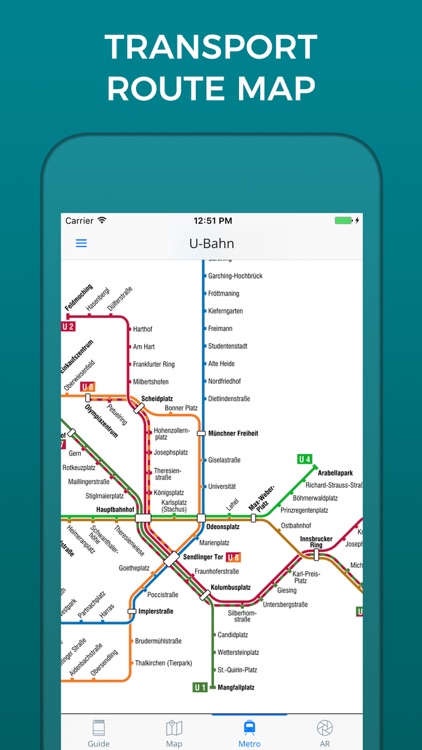 Munich Travel Guide with Offline Street Map screenshot-4