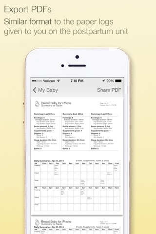 Breast Baby: Newborn Tracker screenshot 4
