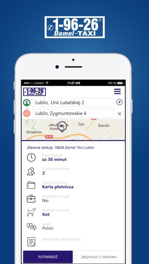 Damel Taxi Lublin(圖3)-速報App