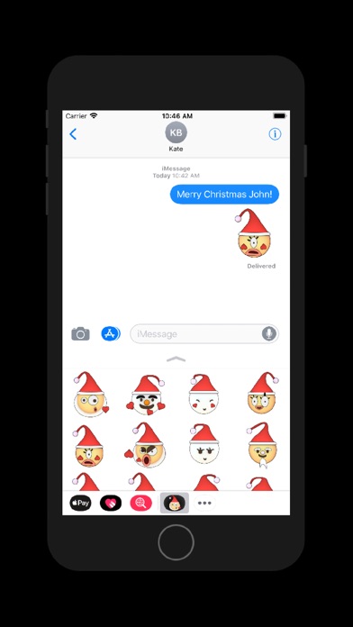 Xmas Emoji - Stickers screenshot 3