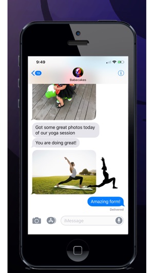 Yoga Stretch - Sticker Pack(圖2)-速報App