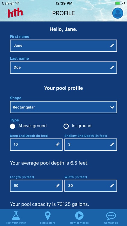 Test to Swim screenshot-4