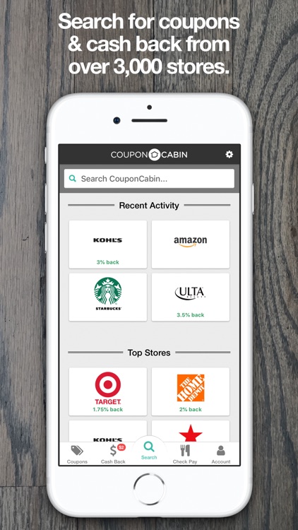 CouponCabin: Cash Back & Deals screenshot-3