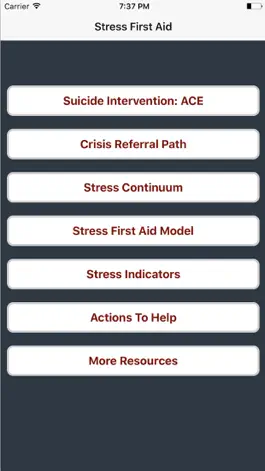 Game screenshot Community Stress First Aid mod apk