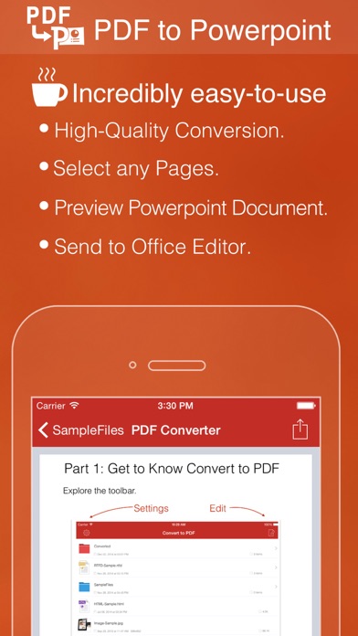 How to cancel & delete PDF to PowerPoint by Flyingbee from iphone & ipad 2