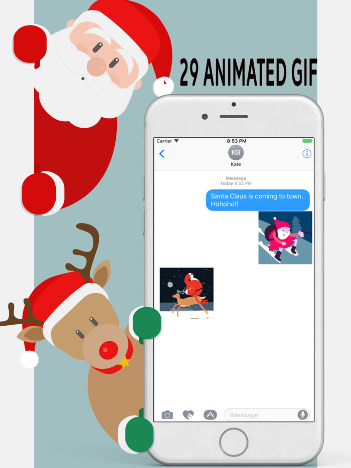 Santa Claus Adventure Stickers