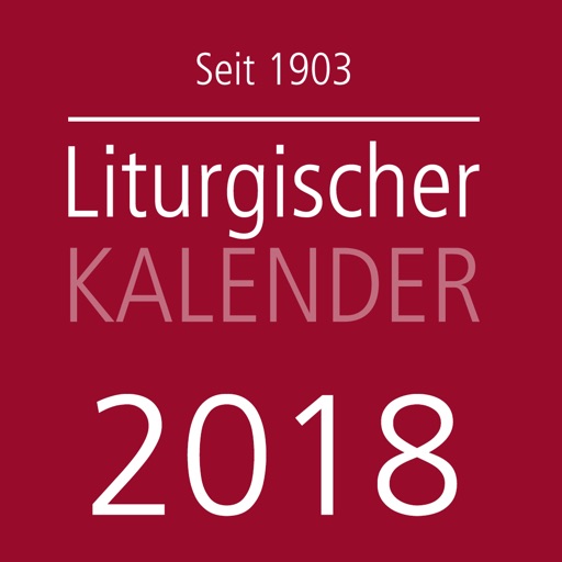 Liturgischer Kalender 2018 icon