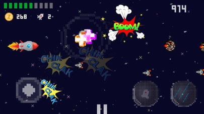 Space Clash-Pixel Game screenshot 2