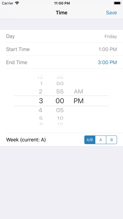 Timetable - Studies and Tasks