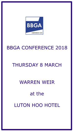 BBGA Annual Conference 2018