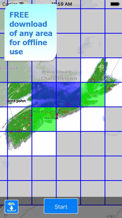 Aqua Map Nova Scotia Lakes screenshot-5