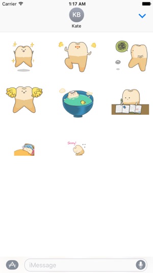 Animated Wisdom Tooth Sticker(圖2)-速報App