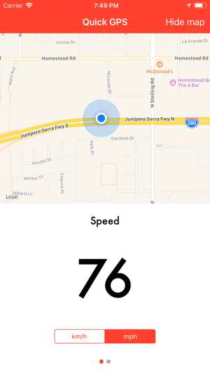 Quick GPS Speedometer(圖2)-速報App