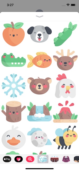 Cute Animals & Nature Sticks(圖2)-速報App