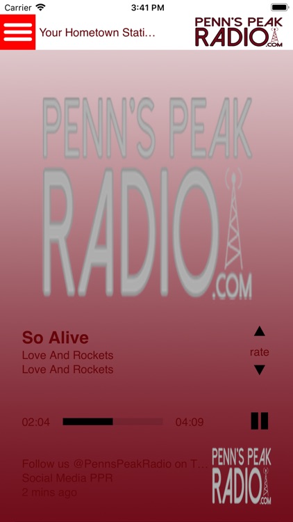 Penn's Peak Radio on the go!