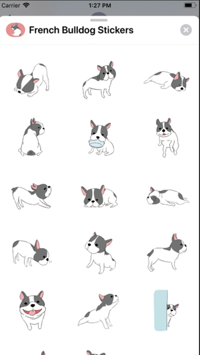 French Bulldog Stickers ！ screenshot 3