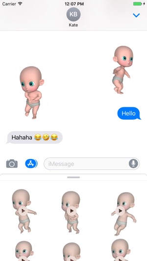 Baby Dance Emoji