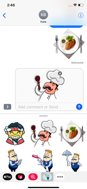 Chef Gourmet Solo Stickers(圖2)-速報App