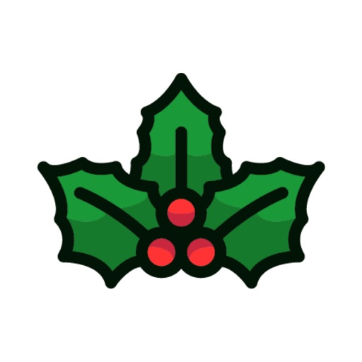 Flat Christmas Stickers icon