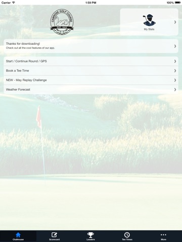 Camrose Golf Club screenshot 2