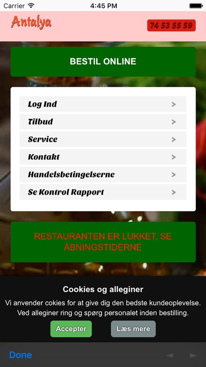 Antalya Pizza 6100 Haderslev