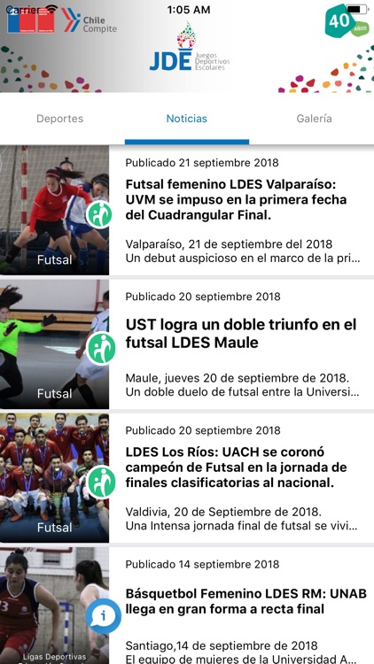 Juegos Deportivos Escolares 18