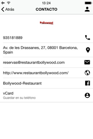 Restaurant Bollywood screenshot 2